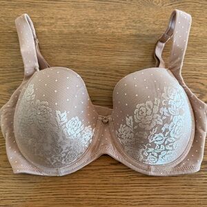 Soma Lace Underwire Bra Stunning Support Full Coverage Style 570077540 32DD